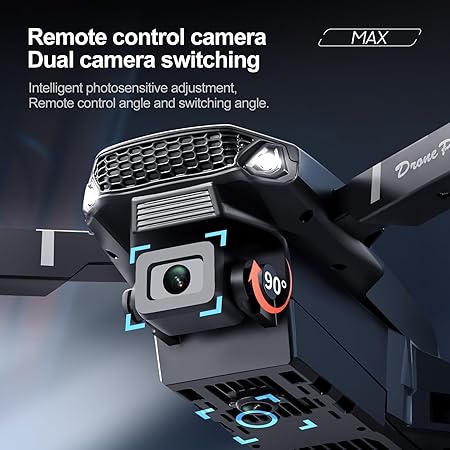 E99 Pro 8K Drone – Dual Camera– طائرة بدون طيار E99 Pro 8K – كاميرا مزدوجة، GPS 5G وبطارية مزدوجة