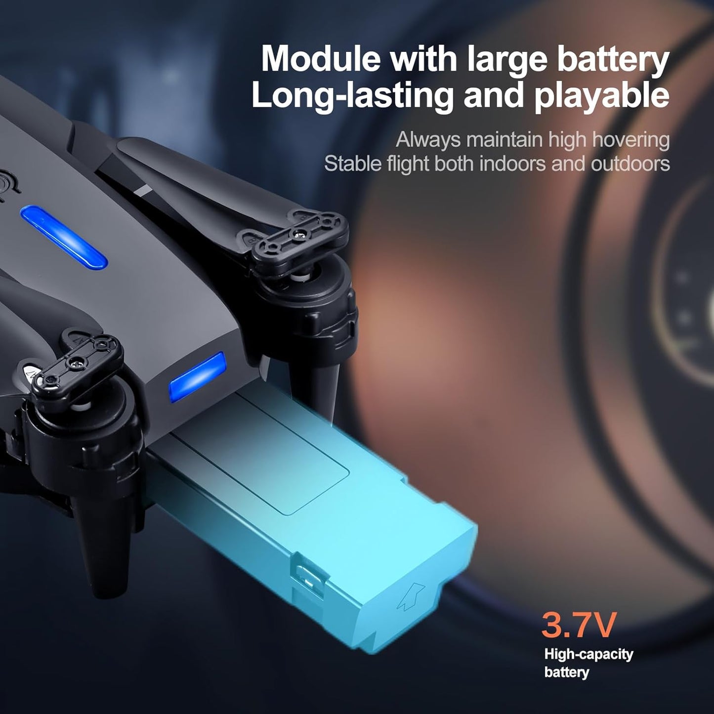 E99 Pro 8K Drone – Dual Camera– طائرة بدون طيار E99 Pro 8K – كاميرا مزدوجة، GPS 5G وبطارية مزدوجة